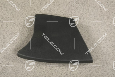 Mittelkonsole, Blende, seitlich, Schwarzgrau, R