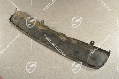 Rear bumper lower cover, centre, Black