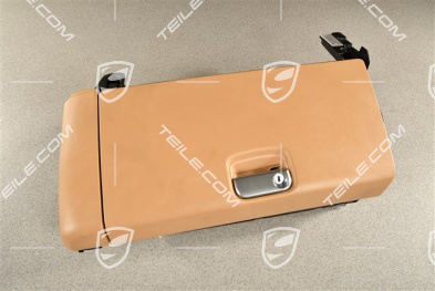 Glove compartment complete, Leather, Luxor Beige, LHD