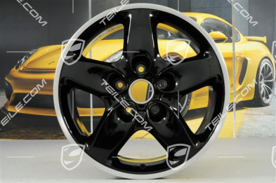 18" Felgensatz Cayenne Turbo, schwarz hochglanz