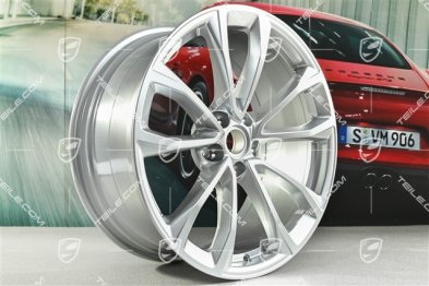 19" Felge Macan Design-Rad, 8,5J x 19 ET21, Brillianchrom