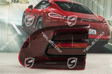 Rear light, inner, red-black (dark), R
