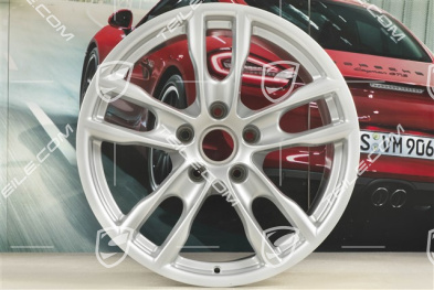 19" Felge Boxster S III, 9,5J x 19 ET45, Brilliantchromlack
