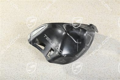 Brake air deflector, L