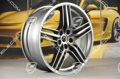 19" Felga Macan Design, 8J x 19 ET21, platinum satynowy mat