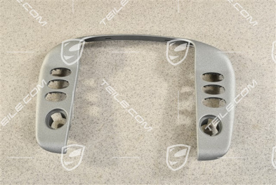 Trim for switch, Steel Grey