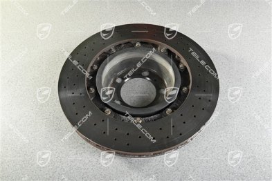 PCCB disc, L, slightly damaged