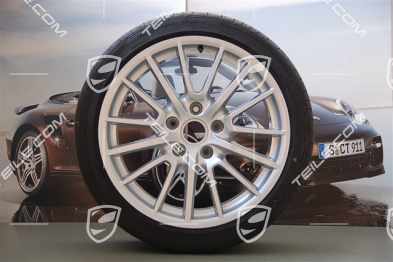 19-inch Sport-Design summer wheel set, wheels 8J x 19 ET57 + 9,5J x 19 ET46 + tyres 235/35 ZR19 + 265/35 ZR19