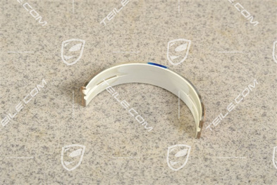 Crankshaft bearings, partial groove, Identification Blue