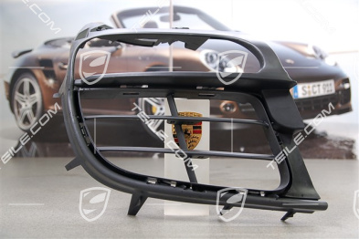 Retaining frame / grille, Aero Kit CUP, black, R Retaining frame / grille, Aero Kit CUP, black, R
