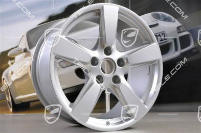 19" Cayman S Felgensatz, 8J x 19 x ET 57 + 9,5J x 19 x ET 45