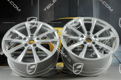 19-inch Boxster S wheel rim set, 8J x 19 ET57 + 10J x 19 ET45