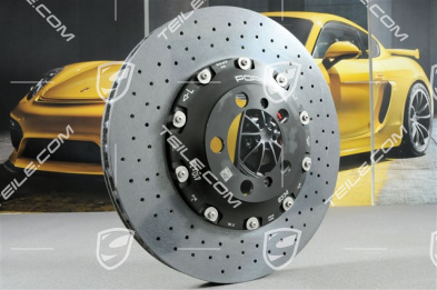 PCCB Ceramic brake disc set, 2x front + 2x rear, 991 GT3/GT3RS/GT2RS