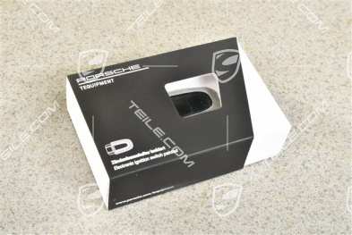 Ignition starter switch, lacquered Chalk, KESSY / Entry and Drive