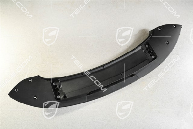 Targa / Cabrio, Rear lid, spoiler, bottom half, Black matte