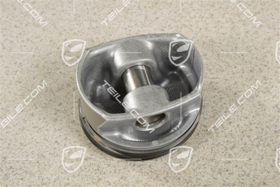 Piston complete with piston rings, snap rings / circlips, piston pin / Cyl. 1-4 560-565 G, S / GTS