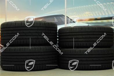 18" Boxster summer wheel set, 8J x 18 ET57 + 9J x 18 ET47 + summer tyres Goodyear Eagle F1 235/45 R18 + 265/45 R18, without TPM