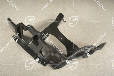 Holding / support rail, rear bumper,  lateral, L