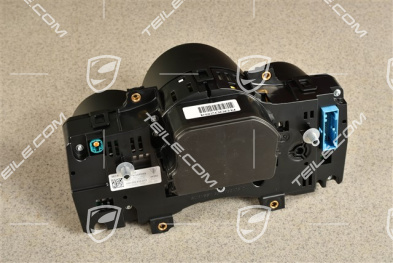 Instrument cluster, dials in black, PDK