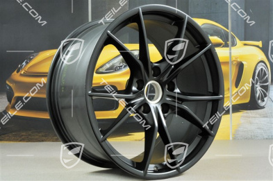 20-inch wheel rim Carrera S IV, 10J x 20 ET45, black satin matt