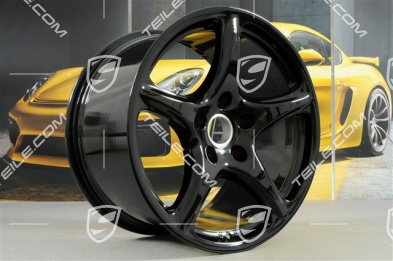 19-inch "Carrera Classic" wheel, 11J x 19 ET51, black high gloss