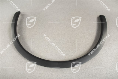 Wing / Fender Wheel cover / moulding, Satin black, R