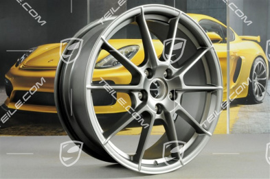 20" Felga "Spyder" / "718 Sport", 8,5J x 20 ET57, platinum satynowy mat