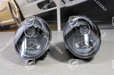 BiXenon Scheinwerfer, Innenblende in Schwarz, Turbo/GT3, Satz (L+R)