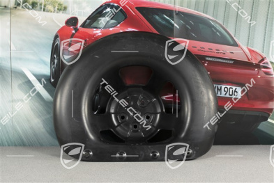 Spare wheel support, Rally black