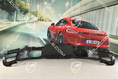 Rear bumper lower cover / diffuser, Black mattet / USA