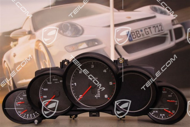 Instrument cluster, V6, 3,0L Diesel