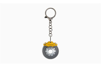 Porsche Keyring brake disc, yellow Porsche Keyring brake disc, yellow