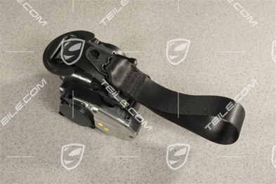 Seat belt, front, Black, R