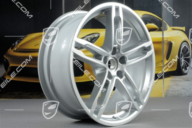 19" Felge, Turbo, 8J x 19 ET21, Brilliantsilber
