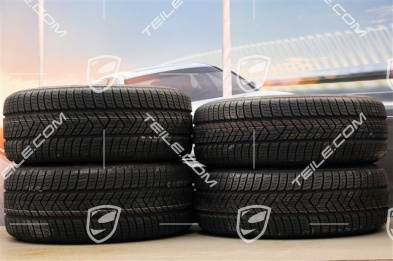 19-inch "Macan Turbo" winter wheels set, rims 8J x 19 ET21 + 9J x 19 ET21 + NEW Pirelli winter tyres 235/55 R19 + 255/50 R19 (0 km), with TPMS