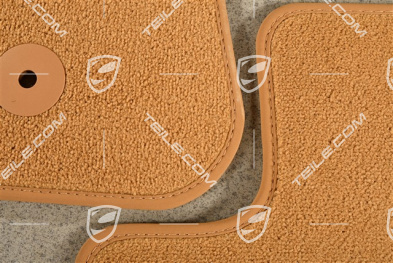 Fußmatten / Fussmattensatz, Velours, Beige / RHD
