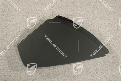 Dashboard trim lower part side cover, Black, R