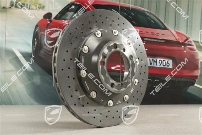 PCCB brake disc, Cayman GT4, R