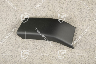Radabdeckung, Stoßstange vorne, Schwarz, R