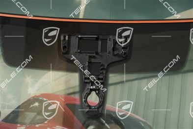 Windscreen / Windshield, heat-insulating with tinted top