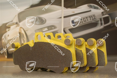 Klocki hamulcowe, GT3 2004- / GT2, L+R