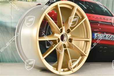 21" Felga Carrera S, 11,5J x 21 ET67, aurum satynowy półmat