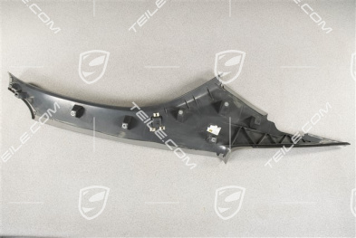 Hardtop lining, Leatherette, Graphite grey, R