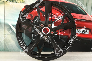 21-inch Rim Cross Turismo Design 11,5J x 21 ET66, in black satin-mat