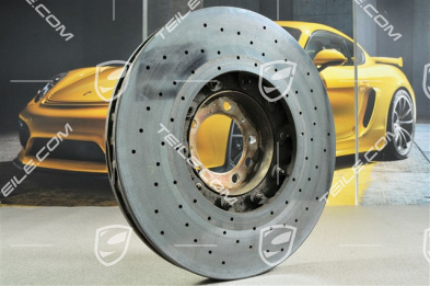 PCCB ceramik brake disc, Panamera Turbo S, 420mm, L