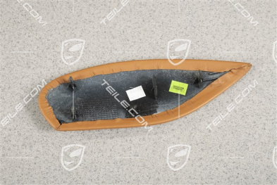 Mittelkonsole, Blende, Leder, seitlich, Braun/Natur, L