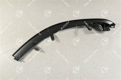 Trim cover for rear light, Black matte, R