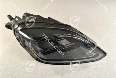 LED Scheinwerfer mit variabler Lichtverteilung, abgedunkelt, R