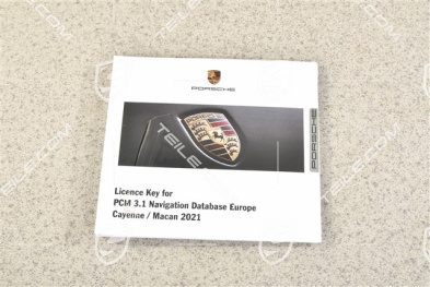Licence key for PCM 3.1 Navigation database Europe