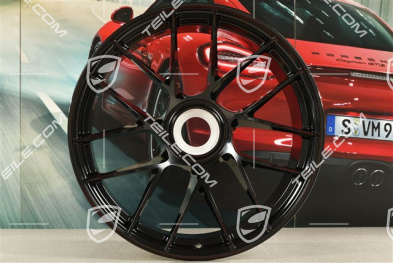 20-inch wheel Turbo Sport III, central lock, 12J x 20 ET63, black high gloss